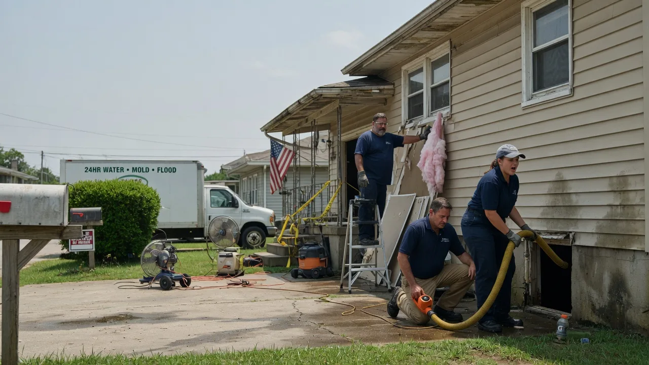 Water Damage Repair in Ridge Farm, IL near me